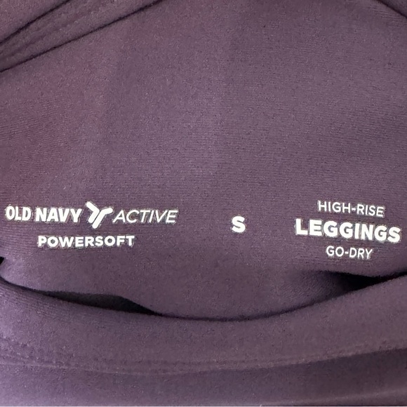 Old Navy Powersoft Leggings 💜 Size S | High-Rise 7/8 Ankle NWT - Picture 7 of 8
